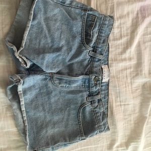 woman’s jean shorts